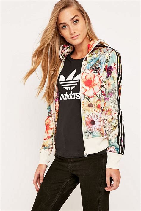 adidas firebird bloemen